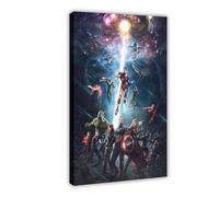 fgxmne Exclusive Artistic Superhero Series Movies The Avengers Poster 8 Canvas Poster Wall Art Decor Print Picture Paintings for Living Room Bedroom Decoration 16x24inch(40x60cm)