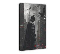 fgxmne Exclusive Artistic Superhero Series Movies The Dark Knight Poster 12 Canvas Poster Bedroom Decor Landscape Office Room Decor Gift 08x12inch(20x30cm)