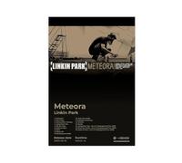 fgxmne Linkin Poster LP Park Vintage Rock Band Music Album Meteora Cover Tracklist Fans Gift Room Decor Canvas Poster Bedroom Decor Landscape Office Room Decor Gift 08x12inch(20x30cm)