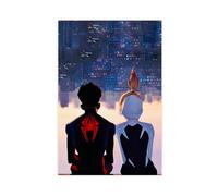 fgxmne Spider-Man Across The Spider-Verse Art Poster 17 Canvas Poster Wall Art Decor Print Picture Paintings for Living Room Bedroom Decoration 20x30inch(50x75cm)