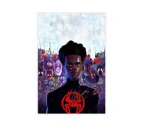 fgxmne Spider-Man Across The Spider-Verse Art Poster 3 Canvas Poster Bedroom Decor Landscape Office Room Decor Gift 08x12inch(20x30cm)