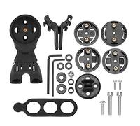 FGZCMLDPU Bicycle Computer Mount Set, Bike Odometer Extension Bracket with Camera Holder, Adjustable Angle and Expandable Design, Durable Plastic Material for Mountain and Road Bike, Include