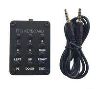 FH-2 Remote Control Keypad for Yaesu FTDX-9000 FTDX-5000 FT-950 FT-450| External Keyboard with Voice Memory and Cursor Buttons| Black