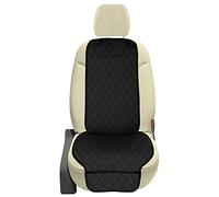 FH GROUP Car Seat Cover Cushion - (Pack of 1) Seat Covers for Cars Trucks SUV, Neosupreme Car Seat Cushions, Waterproof Car Seat Cover Cushion, Universal Fit Car Seat Protector Front Set Black