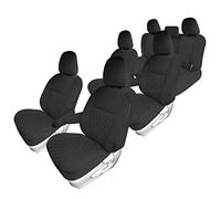 FH GROUP Custom Fit Neoprene Seat Covers for 2011-2020 Toyota Sienna with Neosupreme Water Resistant Automotive Seat Covers - Full Set Black
