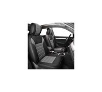 FH Group FB201GRAY102 Black Front Ultra Fine Seat Cushion Pad (Side Ai