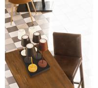 FH Lighting Cosenza 2.0 LED battery table lamp 34cm black/gold