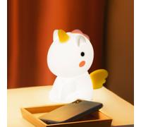 FH Lighting LED bedside table lamp Unicorno, unicorn, RGB, dimmable