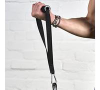 FH Tricep Double Rope/Tricep Press Down Bar/Straight Revolving Bar / M8 Hook/Foam Handle/Tricep Full Extension/Seated Row/Multipurpose V Bar/Stirrup Handle / (Foam-Handle)