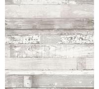 FH37558 - Homestyle Rustic Textured Wood Grey White Galerie Wallpaper Mural