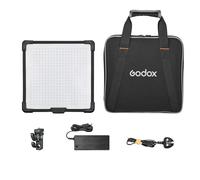 FH50Bi 1'x1' Flexible Handheld Bi-Colour Variable Colour-Temperature LED Studio Light Panel - 62W, 2800K~6500K, CRI: Average ≥97, TLCI: Average ≥97, Net Weight: 570g