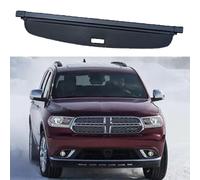 FHBPCPP Car Trunk Cargo Cover, Compatible with Dodge Durango 2011-2021(Second row), Parcel Shelf Luggage Organizer Curtain Boot Security Shield Car Accessories