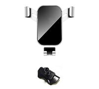 FHBPCPP Compatible with Benz S-Class W222 2014-2018 2019 2020, Car Phone Air Vent Holder Hands-free & Case Friendly 360° Flexible View Dashboard Windscreen Mount,A Silver