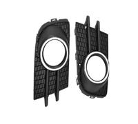 FHCBUTAE 2Pcs Left Right Front Bumper Grille Fog Light Grill Frame Cover For Vw For Tiguan EU 2012-2018 5N0853665 5N0853666(Chrome)