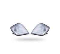 FHCBUTAE Car Accessories For Mercedes W140 S-Class S320 S420 S500 S600 1992 1991-1998 Corner Light Yellow White Front Fog Lamp Turn Signal(White 1 pair)
