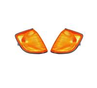 FHCBUTAE Car Accessories For Mercedes W140 S-Class S320 S420 S500 S600 1992 1991-1998 Corner Light Yellow White Front Fog Lamp Turn Signal(Yellow 1 Pair)