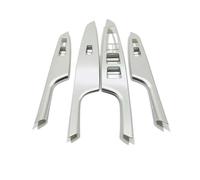 FHCBUTAE Car Interior Trim Inside Door Handle Power Window Switch Cover Trim for Hyundai for Tucson 2015-2020 Auto Parts(ABS Matte)