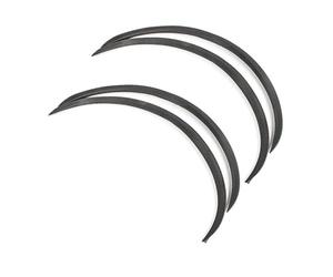 FHCBUTAE Car Wheel Eyebrows For A-udi A3 A4 A5 A6 A8 Car Accessories Wheel Eyebrow Arch Fender Flares Cover Trim Wheel arches fender Flares(carbon fiber)