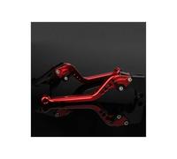 FHCBUTAE for KYMCO for Super Dink 125 300 300I for Superdink 125 2009 2010 2011 2012 CNC Short/Long Motorcycle Adjustable Brake Clutch Lever(177mm Red)