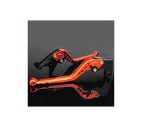 FHCBUTAE for KYMCO for Super Dink 125 300 300I for Superdink 125 2009 2010 2011 2012 CNC Short/Long Motorcycle Adjustable Brake Clutch Lever(177mm Orange)