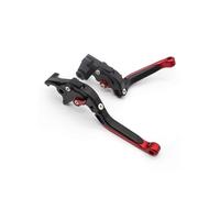 FHCBUTAE for KYMCO for Super Dink 125 300 300I for Superdink 125 2009 2010 2011 2012 CNC Short/Long Motorcycle Adjustable Brake Clutch Lever(Fold Extend RED)