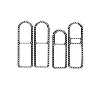 FHCBUTAE for VW for Golf 4 for Jetta for Bora MK4 R32 GTI 1999-2004 Car Door Handle Decorative Frame Trim Cover Auto Parts(2)
