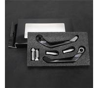 FHCBUTAE Handlebar Grips Guards Brake Clutch Levers Handle Bar Protector Guard for Kawasaki for Ninja H2 SX H2-SX Se ZX1000 2018-2023 Motorcycle Handguards(Silver)