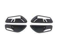 FHCBUTAE Interior Car Handle ABS Car Interior Door Handle Bowl Panel Cover Trim for Hyundai for Tucson NX4 2021 2022 2023 for N-Line Hybrid(Carbon Look)