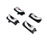 FHCBUTAE Interior Car Handle Silver Grey Front Or Rear Interior Door Handle for Hyundai for Sonata 2005 2006 2007 2008(1 Set)