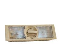 FHCBUTAE Interior Dome Lamp For S&koda For RAPID 2012 2013 2014 2015 2016 Interior Rear Roof Reading Light Lamp 6Q0947291A(Beige)