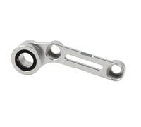 FHCBUTAE Motorcycle Gear Shift Stabilizer Bracket for Triumph | Part For Street Triple 675R 660 RS 660RS For Daytona 675 R(Silver)