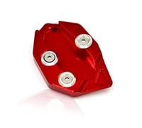 FHCBUTAE Motorcycle Kickstand Foot Side Stand Extension Pad Support Plate For XP530 2012-2015 For Bronze Max 530 2014(Red)