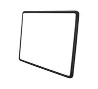 FHCBUTAE Navigation Protective Film Screen Protector Silicone Frame Display Edge Central Control For Tesla For Model 3 Y For Tesla For Highland(Black)
