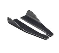 FHCBUTAE Rear Spoiler Wing For Peugeot 208 Universal Car Side Skirt Bumper Spoiler Splitter Protector(Carbon Look)