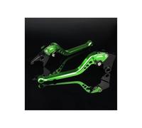 FHCBUTAE Short/Long Motorcycle Adjustable Brake Clutch Lever for KYMCO for Super Dink 125 300 300I for Superdink 125 2009 2010 2011 2012 CNC(177mm Green)