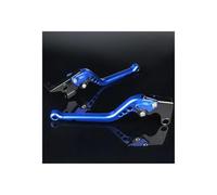 FHCBUTAE Short/Long Motorcycle Adjustable Brake Clutch Lever for KYMCO for Super Dink 125 300 300I for Superdink 125 2009 2010 2011 2012 CNC(177mm Blue)