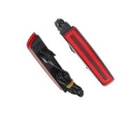 FHCBUTAE Tail Brake Rear Fog Lamps For Nissan For Juke For Murano For Quest For Sentra Taillight Style Rear Bumper Reflector Lights Function(Red Lens)