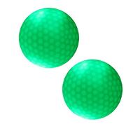 FHD 2 Pcs Night Golf Balls,Luminous Best Hitting Tournament Fluorescent Golf Ball,NO LED Inside Hit the ball more than 1000 Times (2)