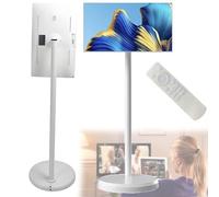 FHD Rolling TV, Rotatable Touch Screen, Android OS, Built-in Battery, 4GB RAM, 64GB Storage, Full Rotation