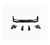 FHDBD Car Bumper Front Lip Rear Trunk Diffuser Spoiler Compatible with Land Rover, Range Rover VOGUE 2023 2024 2025 ABS Black Body Kit(Rear Diffuser)