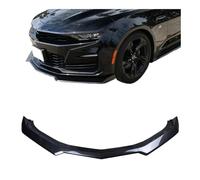 FHDBD Car Front Bumper Lip Gloss Black Chin Spoiler Compatible with Chevrolet Chevy Camaro MK6 6th Generation 2016-2020 LT LS SS RS Carbon Fiber(FRP Matte Black)