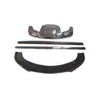 FHDBD Car Front Bumper Lip Rear Diffuser Spoiler Side Skirt Compatible with Bentley, Continental GT 2012 2013 2014 4.0/6.0 Real Carbon Fiber Body Kit(Body kit B)