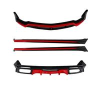 FHDBD Car Side Skirts Body Kits Compatible with Cadillac Refitting Lip Tail Front Shovel Big Ct5 Small Encircle Sports Suit(Truck Bed Cap black)