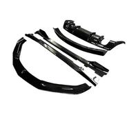 FHDBD Car Side Skirts Carbon Fiber Rear Spoiler Front Diffuser Body Kit Compatible with Chevrolet Camaro 2016-2019