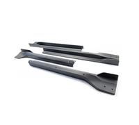 FHDBD Car Side Skirts Extension Compatible with Jeep Grand Cherokee, SRT/SRT8/Trackhawk 2012-2021 Splitter Plate Lip Bumper Winglet Body Kit A Pair(Carbon Fiber)