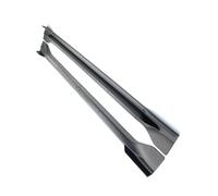 FHDBD Car Side Skirts Extension Compatible with Jeep Grand Cherokee Summit 2014-2020 High Altitude 2018-2021 Limited X 2020-2021 Splitter Bumper(FRP Matte Black)