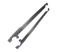 FHDBD Car Side Skirts Real Dry Carbon Fiber Compatible with Bentley Continental GT Edition One Accessories Auto Parts Trim Body Kits