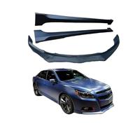 FHDBD Car Wide Body Kit Side Skirts Compatible with Chevrolet Malibu 2012-2015 Type A,the Pp Auto Systems includes Front Bumper Lip(3)