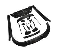 FHDBD Carbon Fiber Body Kit m Style Compatible with Porsche Taycan Front Lip Rear Diffuser Side Skirt Spoiler