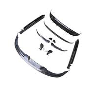 FHDBD Rear Bumper Diffuser Vents Side Skirt Compatible with Porsche Taycan refit BSKT Style Dry Carbon Fiber Front Tail Wing Taycan Turbo Body Kit